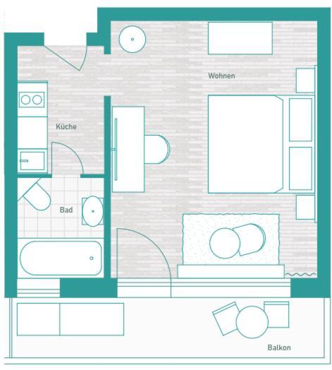 Livingroom Mathildenhoehe Darmstadt Extérieur photo